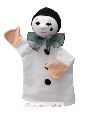 Marionnette à main Pierrot - Théâtre de marionnettes enfant