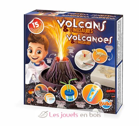 Volcans et Dinosaures BUK2224 Buki France 1