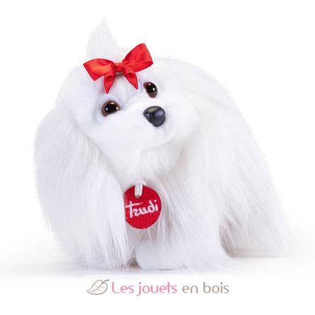 Peluche Chien Maltais 22 cm TRU-22345 Trudi 1