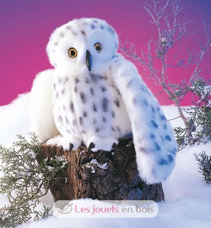 Marionnette à main Harfang des neiges FO-2236 Folkmanis 3