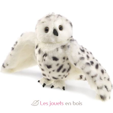 Marionnette à main Harfang des neiges FO-2236 Folkmanis 1