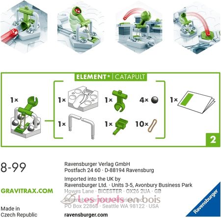 Gravitrax - Élément Catapulte RAV22411 Ravensburger 3