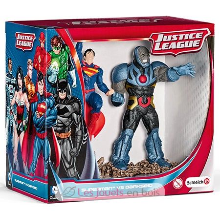 Figurine Scenery Pack Superman vs Darkseid SC22509 Schleich 1