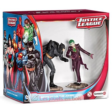 Figurine Scenery Pack Batman vs Le Joker SC22510 Schleich 1