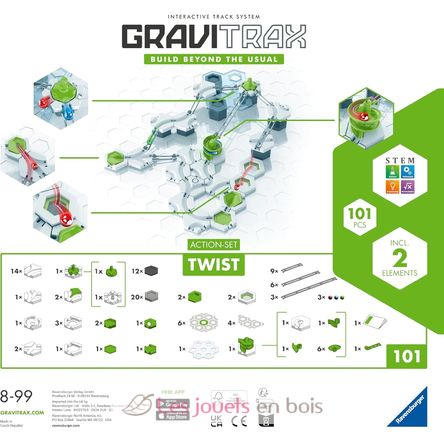 Gravitrax - Action-set Twist RAV-22576 Ravensburger 5