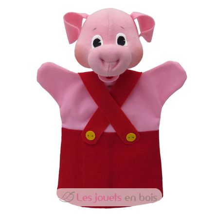 Marionnette Petit Cochon rouge MU-22653B Mú 1