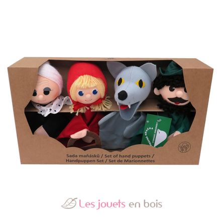 Set 4 Marionnettes Chaperon Rouge MU22757C Mú 2