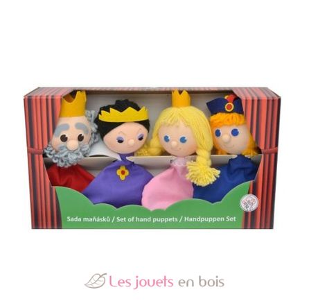 Set 4 Marionnettes Famille Royale MU-22787B Mú 2