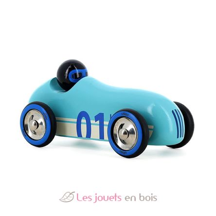 Voiture Old sport Compet’ turquoise V2290B Vilac 1