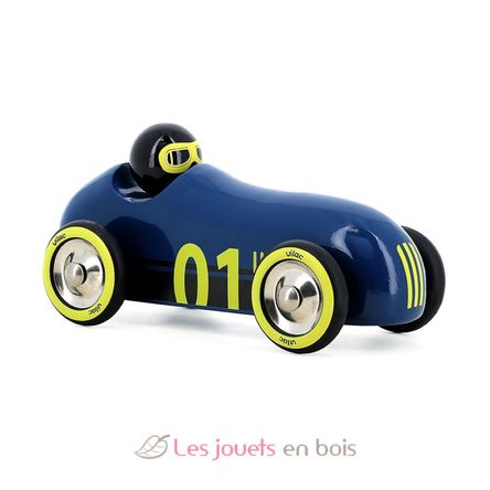 Voiture Old sport Compet’ bleu nuit V2290K Vilac 1