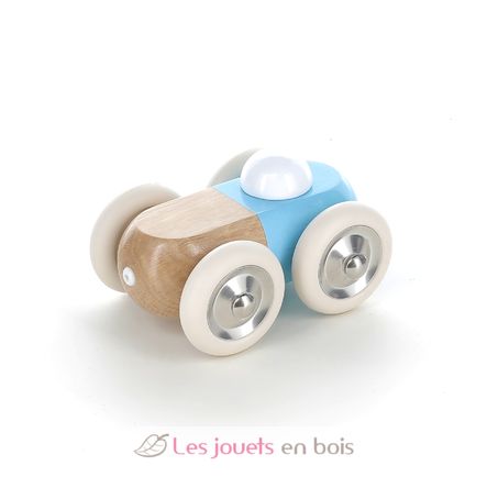 Voiture en bois Moit-moit bleue V2312B Vilac 1