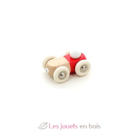 Mini voiture en bois Moit-moit rouge V2317R Vilac 1