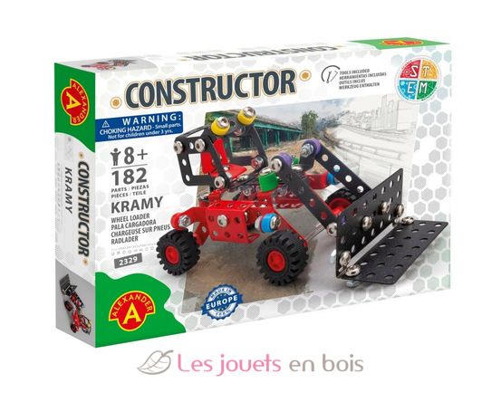 Constructor Kramy - Chargeuse sur pneus AT2329 Alexander Toys 2