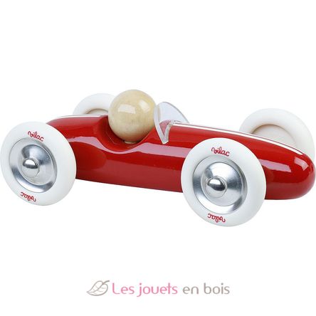 Voiture Grand Prix vintage MM rouge V2341R Vilac 3