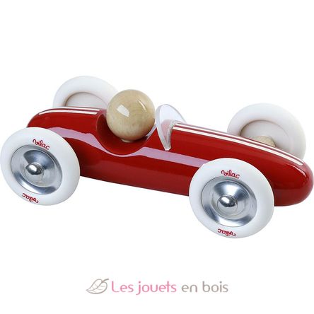 Voiture Grand Prix vintage MM rouge V2341R Vilac 1