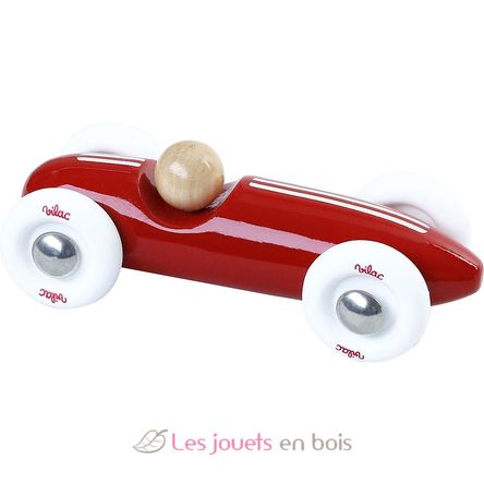 Voiture Grand Prix vintage PM rouge V2342R Vilac 1