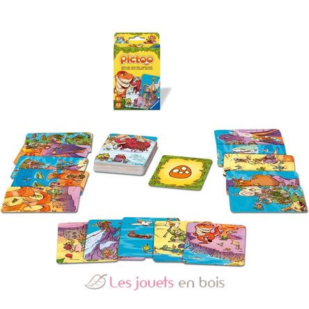 Jeu enfant Pictoo Dinosaures RAV23479 Ravensburger 2
