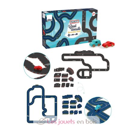 Circuit réversible avec 2 voitures V2350 Vilac 9