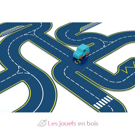 Circuit réversible avec 2 voitures V2350 Vilac 4