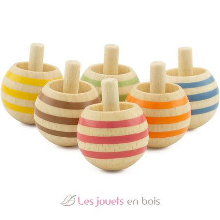 Belle Vous Anneaux en Bois Naturel (Lot de 50) – Différentes