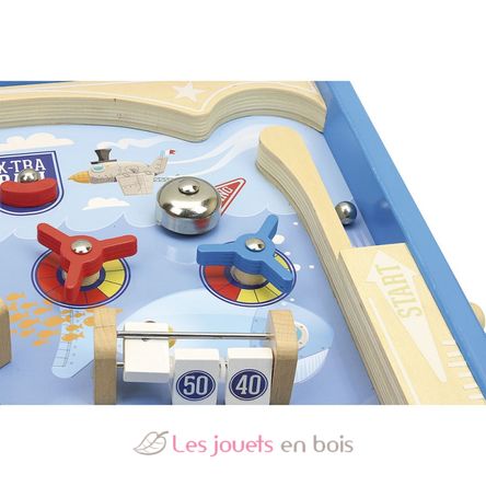 Grand Flipper en bois Sous la mer - Vilac 2371 - Jeu d'adresse