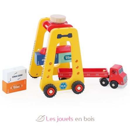 Enjambeur de docker et semi remorque V2375 Vilac 2