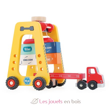 Enjambeur de docker et semi remorque V2375 Vilac 4