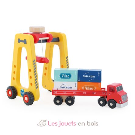 Enjambeur de docker et semi remorque V2375 Vilac 6