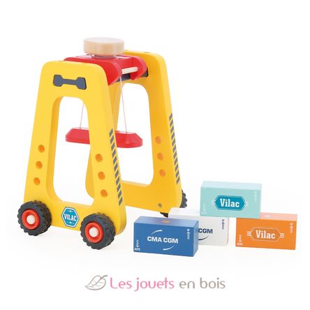 Enjambeur de docker et semi remorque V2375 Vilac 8