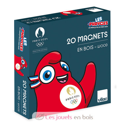 Magnets Phryges Paris 2024 V241900 Vilac 1
