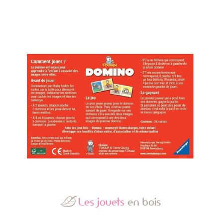 Jeu de domino T'choupi RA-24311 Small foot company 4