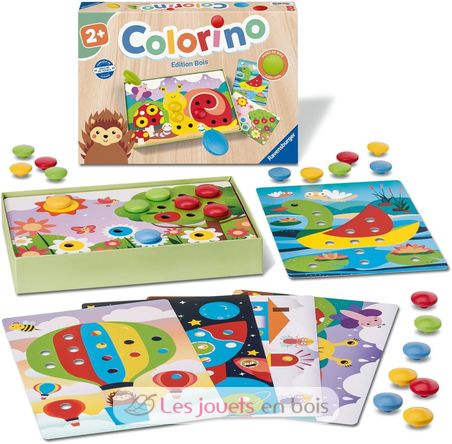 Jeux éducatif en bois Colorino RAV24704 Ravensburger 2