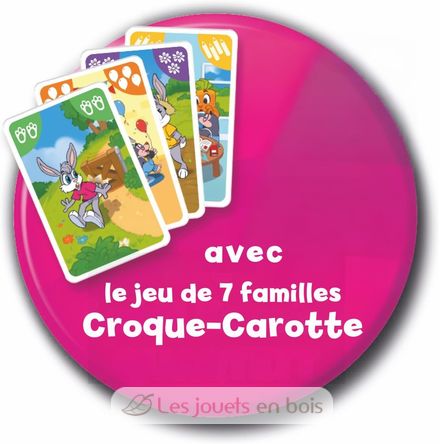Croque Carotte et jeu de 7 familles RAV24782 Ravensburger 5