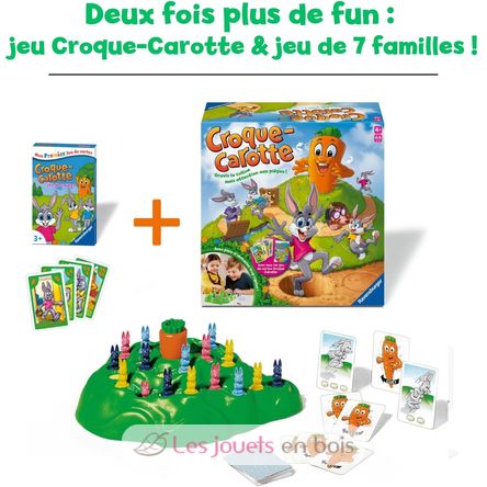 Croque Carotte et jeu de 7 familles RAV24782 Ravensburger 2