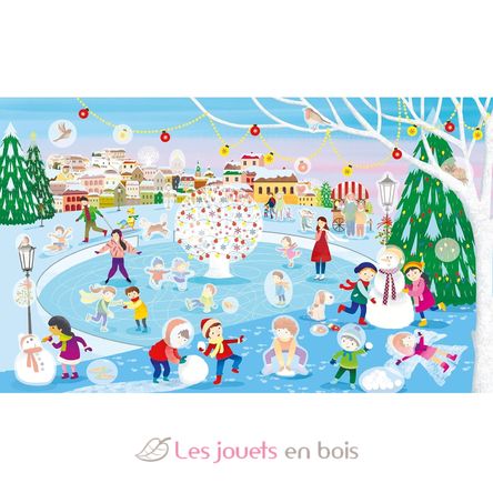 400 autocollants C'est Noël PI-7737 Piccolia 2