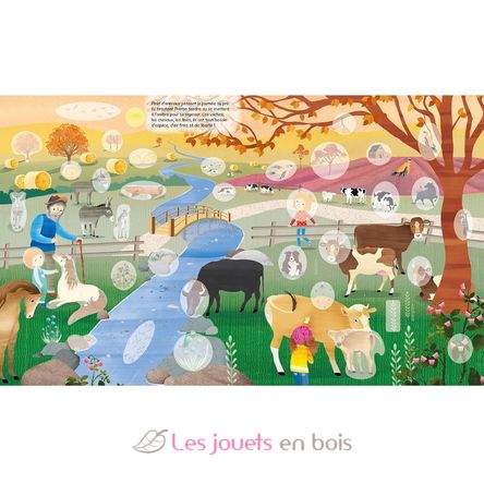 400 autocollants La ferme PI-7816 Piccolia 3