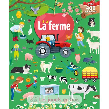 400 autocollants La ferme PI-7816 Piccolia 1