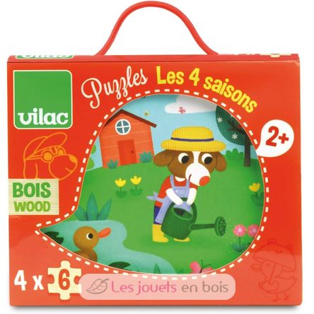 Puzzles des 4 saisons V2641 Vilac 1