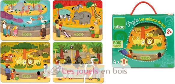 Puzzles du Zoo V2642 Vilac 3