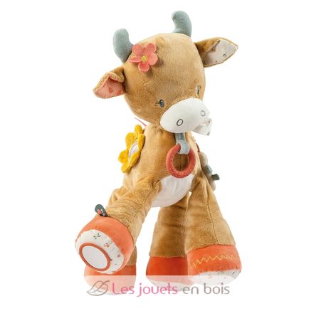 Peluche d'activité Vache Mila 45 cm NA266376 Nattou 6