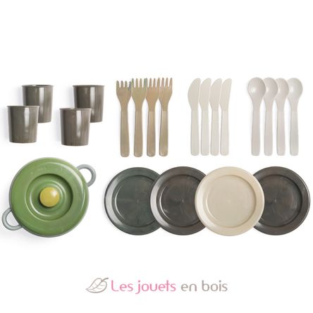 Set de repas en filet 22 pcs DA2681 Dantoy 2