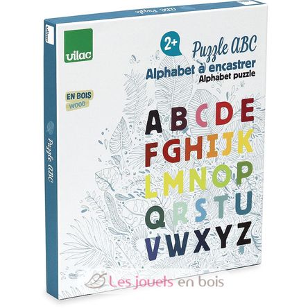 Puzzle ABC Alphabet Sous la Canopée V2738 Vilac 7