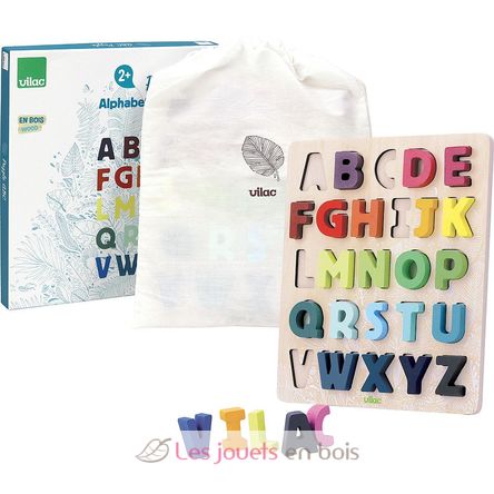 Puzzle ABC Alphabet Sous la Canopée V2738 Vilac 5