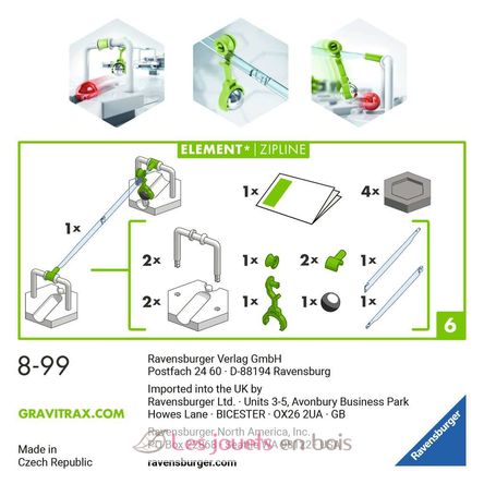 Gravitrax - Extension Tyrolienne 2 RAV-27472 Ravensburger 2