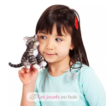 Marionnette à doigt Chat tigré FO-2791 Folkmanis 3
