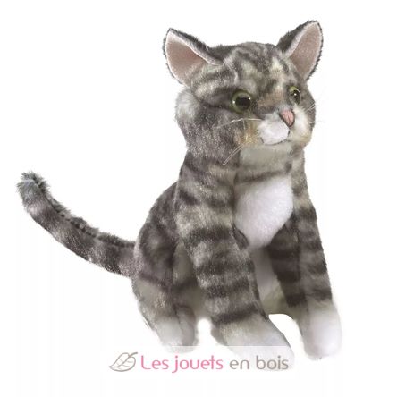 Marionnette à doigt Chat tigré FO-2791 Folkmanis 1
