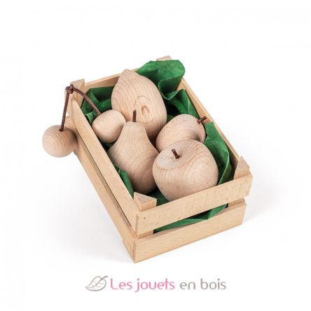 Petite cagette fruits bois naturel ER28232 Erzi 1