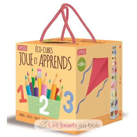 Eco-cubes - Joue et apprends SJ-2860 Sassi Junior 1