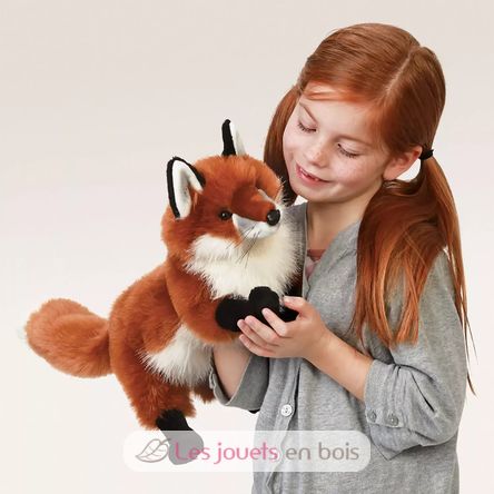 Marionnette à main Renard roux FO-2876 Folkmanis 2