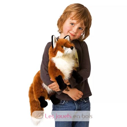 Marionnette à main Renard roux FO-2876 Folkmanis 3